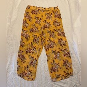 NWOT Torrid 2 daffodil sheer floral pants